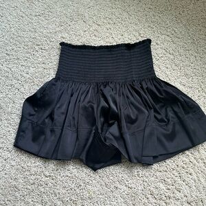Black skort